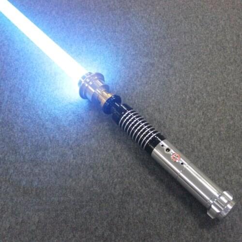 Rgb Luke Skywalker Lightsaber Metal Handle Saber De Luz Laser Sword Cosplay Props Fightable Force Weapons Led Toys For Youth