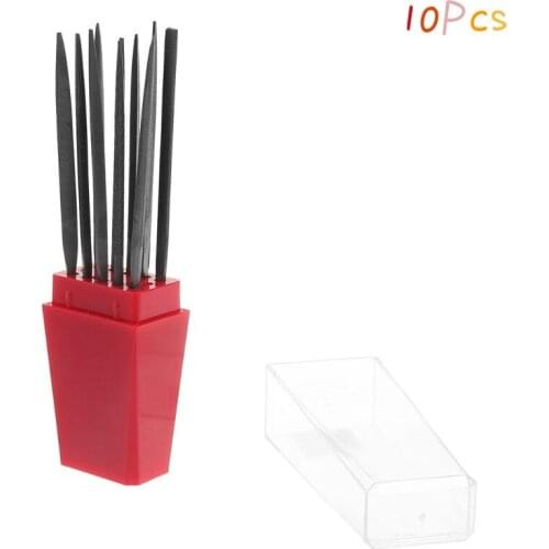 10PCS Small Needle Files Set 140mm Alloy Jewelry Tools Beading Hobby Crafts