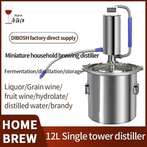 12L Miniature distiller family bar winery brewed distiller to make whiskey brandy vodka family small distiller
