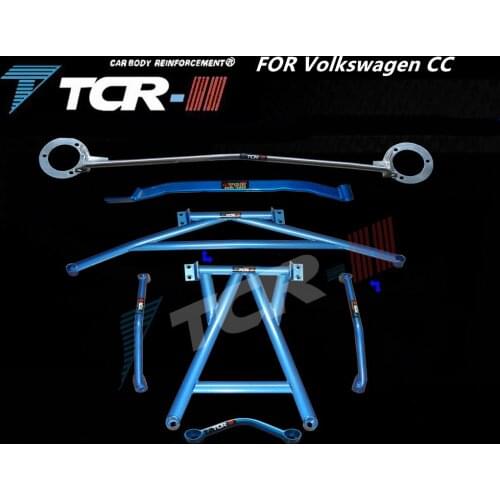 Suspension Strut Bar for Volkswagen CC Bars Car Accessories Alloy Stabilizer Bar Car Styling Auxiliary Tank Tension Rod