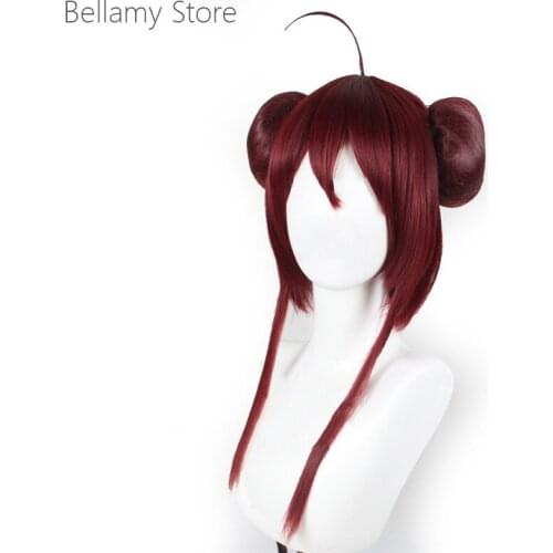 Azur Lane FFNF Surcouf Contract wig Heat Resistant Cosplay Costume hairwear Wig+Wig Cap