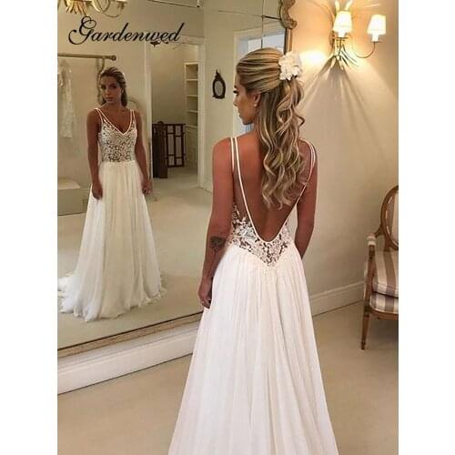 Gardenwed Chiffon Wedding Dresses