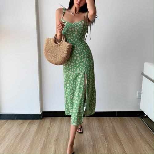 ICCLEK Green Summer Dresses