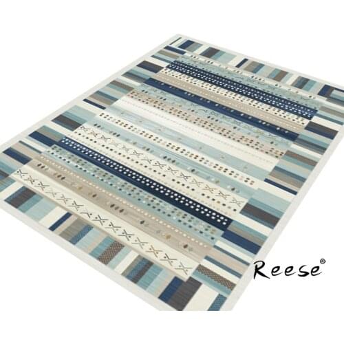 Reese Cashmere Thicken Nordic Carpets Rugs For Living Room Modern Geometric Floor Decoration Protection Anti Slip Antifouling