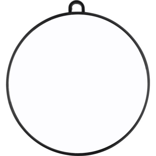 Compact Mirror Large Round Makeup Glass Mirror for Purse, Great Travel Size, Christmas Gift, 27cm Diameters