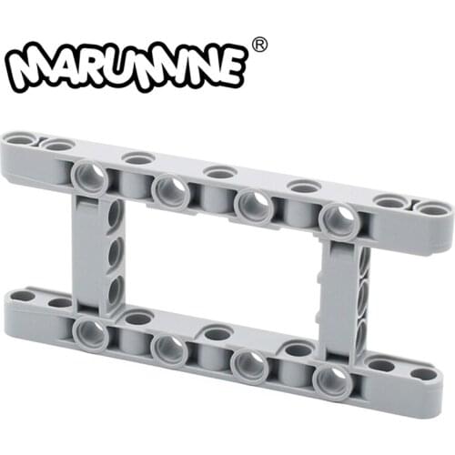 Marumine Beam H. Frame 5 x 11 Diameter 4.85 Compatible 64178 MOC Robot Model Parts Bricks Blocks Educational Toys For Children