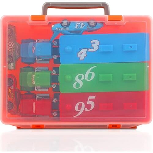 7pcs Disney Pixar Cars 2 3 Lightning McQueen Jackson Storm Mack Uncle Truck 1:55 Diecast Model Car Toy Children Christmas Gift