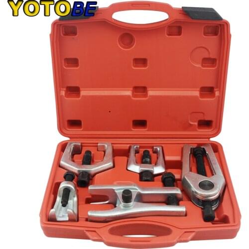 5 in 1 Front End Service Tool Kit Ball Joint Tie Rod Pitman Arm Puller Removers Press Type Ball Joint Separator Car Repair Tools