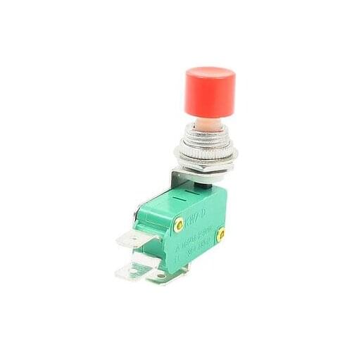 Normally Closed NC Red Round Emergency Push Button Switch AC250V 10A