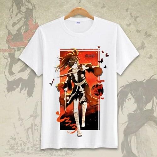 New Dororo Hyakkimaru cosplay T-shirt Fashion Anime T-Shirt cotton Short Sleeve Tops Tee