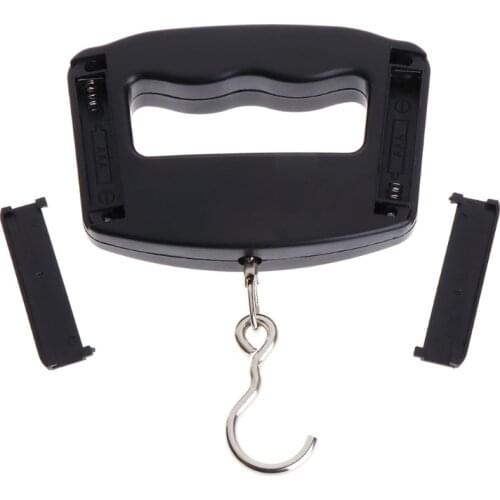 Portable Digital Hand-held Scale 50Kg Baggage Fish Hook Hanging Electronic Scale Y5JA