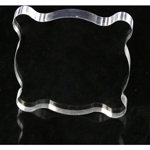 Stamp pad Transparency Acrylic stamp block for DIY Scrapbooking Clear stamps DIY scrapbook photo album Decorative card making