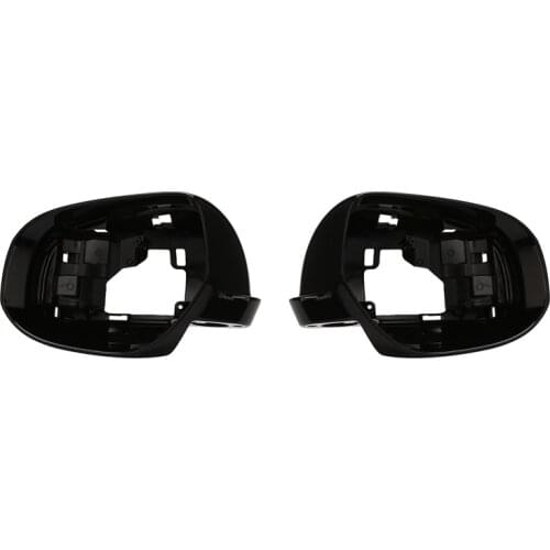 Car Outside Rearview Mirror Frame Side Rear View Mirror Cover Hood Lid for Mitsubishi Outlander 2013-2018