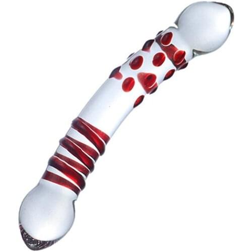 Glass Masturbation Butt Anal Plug Female Dildo Penis Anal Plug Pull Bead Orgasm Couple Adult Sex Products