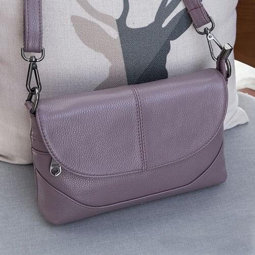 Female Cowhide Leather Purse Tote Bags Genuine Leather Crossbody Bags for Women Ladies Shoulder Bags New Fashion Handbags