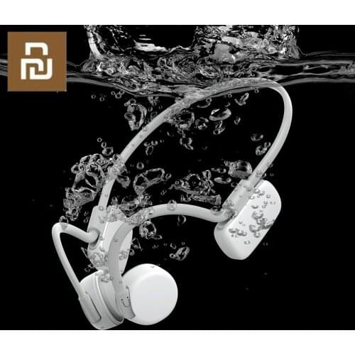 Elephant Nose BH818 IPX6 Waterproof Bone Conduction Headphones MP3 Music Player Bluetooth 5.0 Sport Neckband with Microphone
