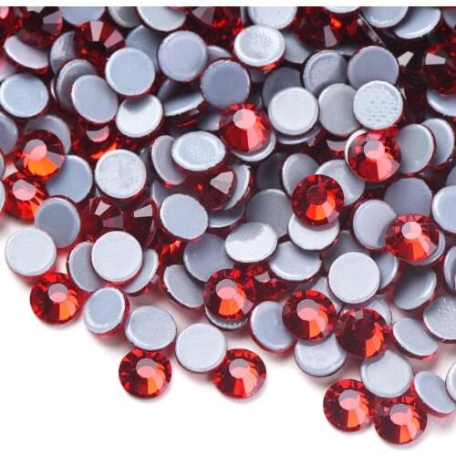 High Quality Hotfix Crystal Rhinestones Flatback Rhinestones siam Iron on Rhinestone Transfer Designs for Clothes & Shoes & Bags