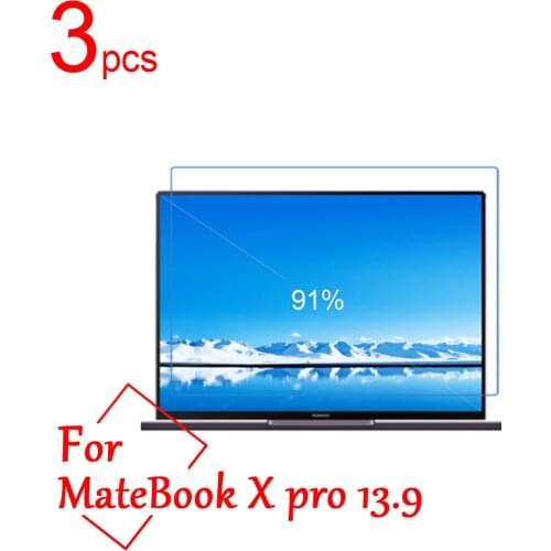 3pcs Ultra Clear/Matte/Nano anti-Explosion Tablet Screen Protector For Huawei MateBook X/X pro Laptop LCD Protective Film
