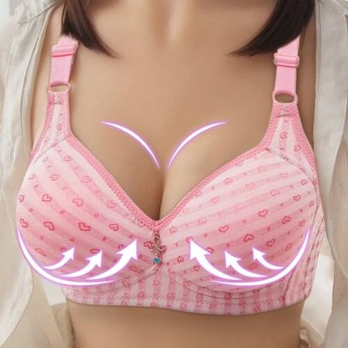 Sexy Push Up lingerie Wire Free Bras Women Wide Straps Femmale Underwear Large Size 36-44 Push-up Bra Wireless Bra