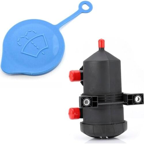1 Pcs Oil-Air Separator Oil Catch Can Stainless Filter & 1 Pcs Windshield Washer Bottle Cap 38513SB0961