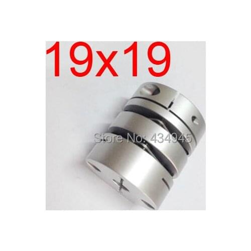 19x19 19mm 19mm Double diaphragm Disc coupling ,electric coupler screw rod Stepper servo motor encoder shaft coupling D39 L49