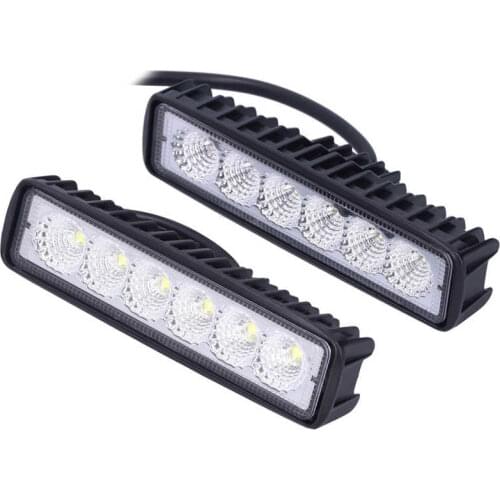 2PCS LED Work Light 18W IP67 Waterproof Aluminum Alloy Universal Modification for Auto