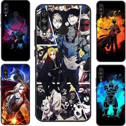 Fullmetal Alchemist For Huawei P20 Lite P30 P40 Pro P Smart 2019 2021 Nova 5T Case For Honor 10i 20 8A 8X 9X
