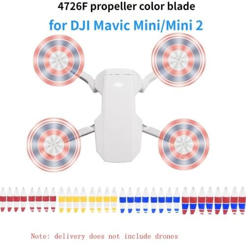 DJI Mini SE/ Mini 2 Propeller 4726F Royal Mini Small and Low Noise Wing Colored Blade Accessories