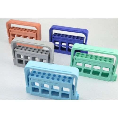 5pcs/set 16 Holes Dental Endo Dispenser Endodontic Files Drill Stand Holder Autoclavable New