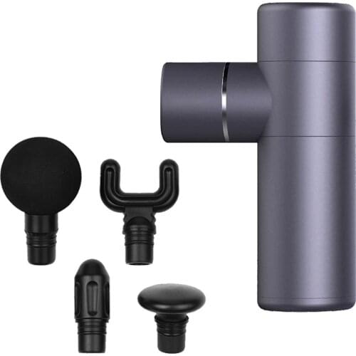 Mini Electric Fascia Gun Deep Muscle Relaxation Gun USB Charging Muscle Massager 4 Adjustable Variable Speed Muscle Massager