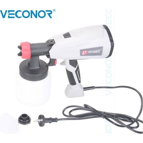 Electric Air Paint Spray Gun High Pressure Hand-Held Sprayer Power HVLP Painter Home Tool For Painting Airbrush