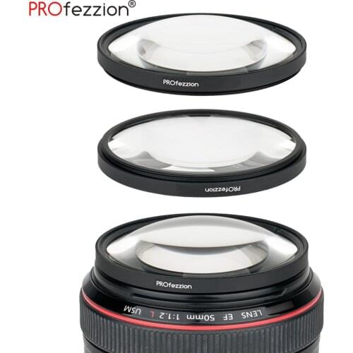 Close-Up Macro Camera Lenses Filter +2 +4 +8 +10 Photo Magnifier Photography for Shooting Flowers Insects Jewellery Water Drops