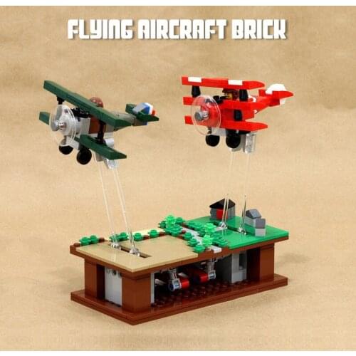 Moc Building Blocks Electric Flying Aircraft Brick Kid Gift Toys And Educational Toys For Children 394PCS
