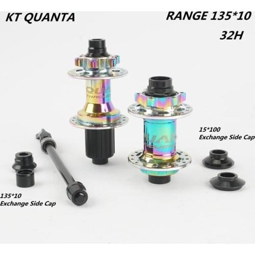 KT QUANTA RANGE mountain bike 135x10, 4 bearings thru axle 20 * 110 15 * 100 12 * 142 XD 9 10 1112 Speed 32 holes