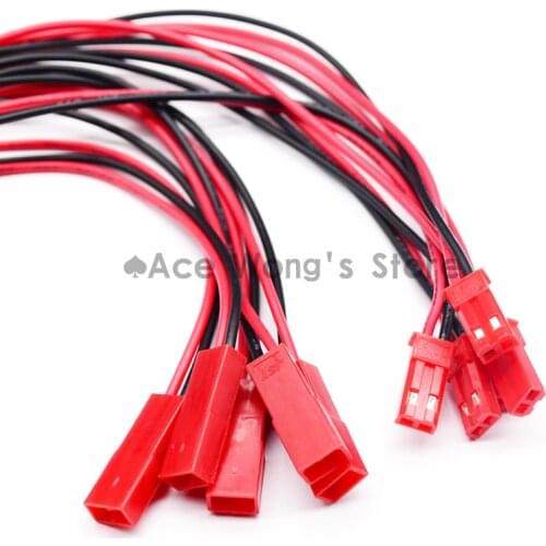 Hot 10 Pairs 150mm Connector Plug Cable Male+Female for RC Battery