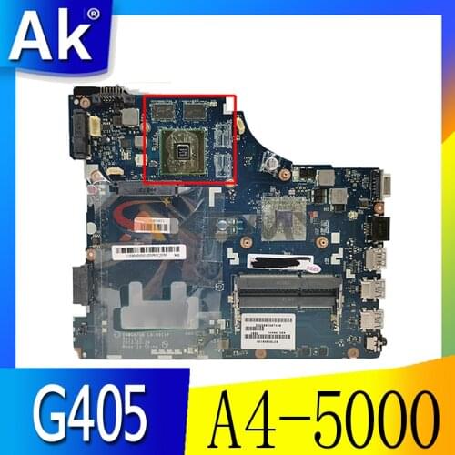 VAWGA/GB LA-9911P PC Main Board For Lenovo G405 Laptop Motherboard with A4-5000 CPU HD 8570M Video card