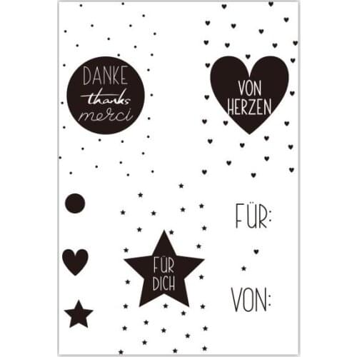 NEW Love background Transparent Clear Silicone Stamp/Seal for DIY scrapbooking/photo album Decorative clear stamp sheets A1131