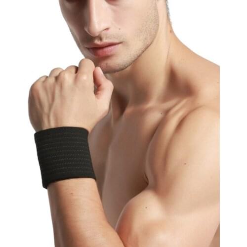 Adjustable Straps Wrapped Around The Wristband Fish Ribbon Elastic Self-adhesive Sports Wristband Compression Fitness Horizontal