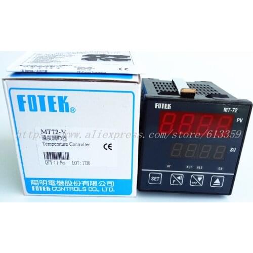 MT72-L MT72-V MT72-R FOTEK PID+Fuzzy Temperature Controller 100% New Original 72*72*80