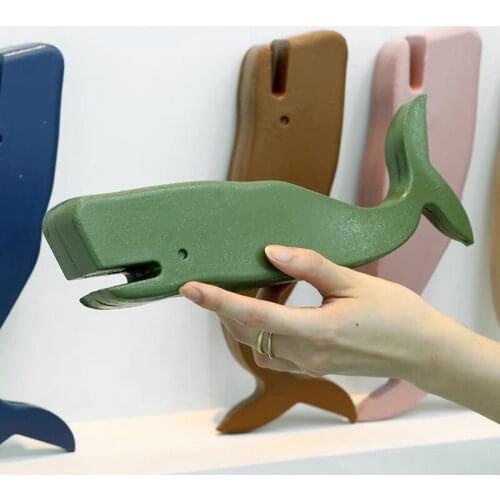 INS Nordic Wooden whale Ornaments Morandi Home Decoration Accessories Wood Table Miniature Craft Work Baby Room Nursery Decor