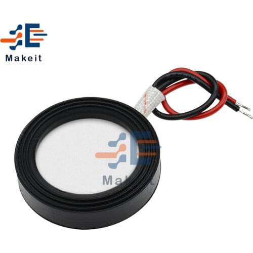 25mm Ultrasonic Humidifier Ceramic Atomizer Mist Maker Piezoelectric Transducer Humidifier Accessories 1.70MHz D25mm