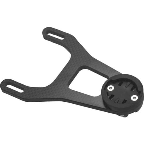 Bicycle Computer Holder Carbon Fiber Bike Computer Mount for Mount Support 6D 5D Handlebar for GoPro