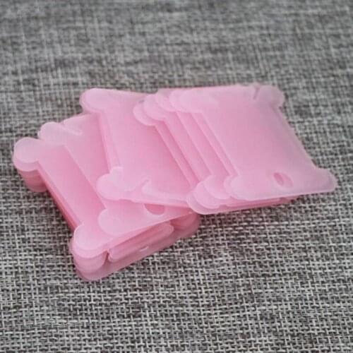 Embroidery Thread holder Floss Craft Bobbin Cross Stitch Storage Holder Plastic Sewing Thread Board Card Thread Organizer