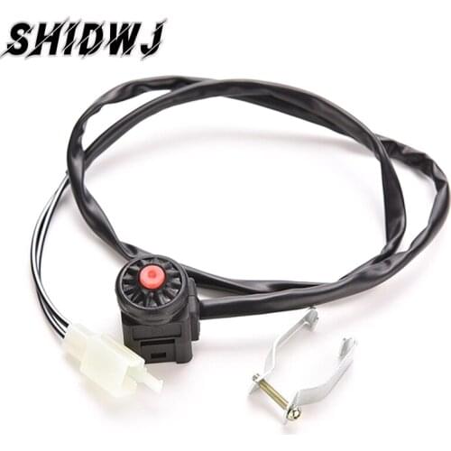 High Quality Motorcycle Kill Switch Red Push Button Horn Starter Dirt Bike ATV UTV Dual Sport Motorcycle Accessories