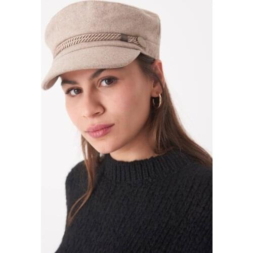 Fashion wild wool Women Beret Autumn Winter Octagonal Cap Hats Stylish Artist Painter Newsboy Caps Black Grey Beret Hats gorras