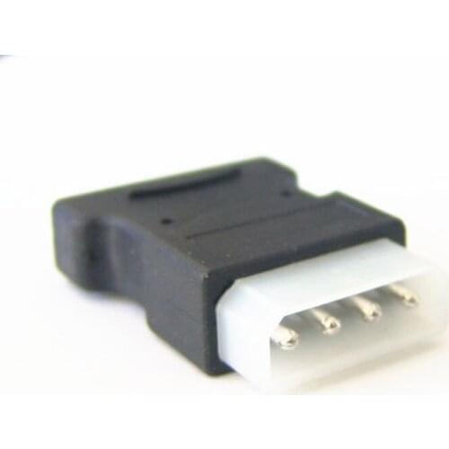 4Pin Molex PC IDE Male to 15 pin SATA Male Power Adapter convertor connector