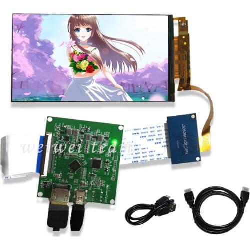 6 Inch 2K LCD Raspberry Pi 3 Display LS060R1SX01 1440*2560 UV Curing 3d Printer Screen HDMI-Compatible to MIPI Controller Board