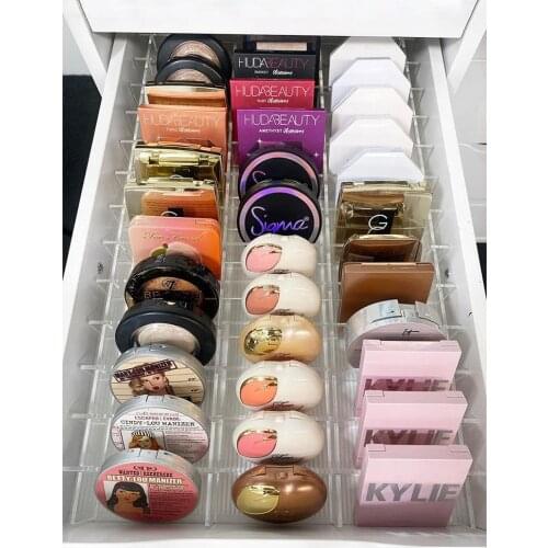 ANON Acrylic Dividers Set for the MALM Chest of 6 Drawers /mirror, Acrylic Makeup Organizer MALM Drawer Dividers, Makeup Storage