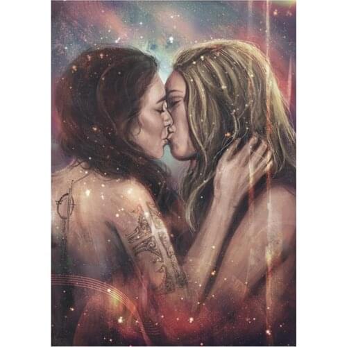 Full Drill Round Mosaic Diamond Embroidery Love Diamond Painting Cross Stitch Diamond Art Rhinestones Lovers Gift WG2268