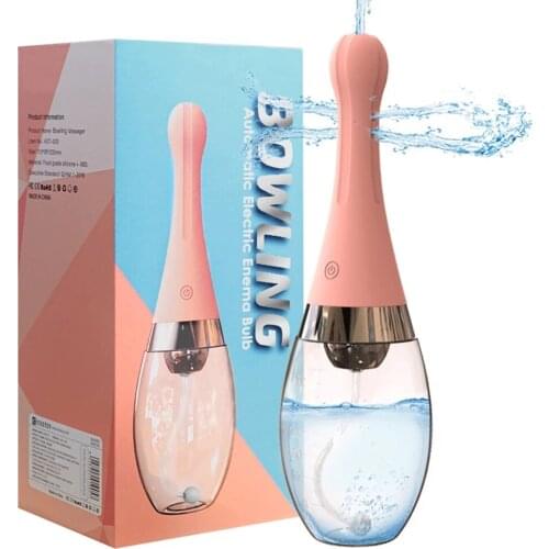 Automatic Anal Cleansing Gay Anal Toy Silicone Anus Vaginal Masturbation Clean Rectal Syringe Sex Toys For Men Women Sex Shop